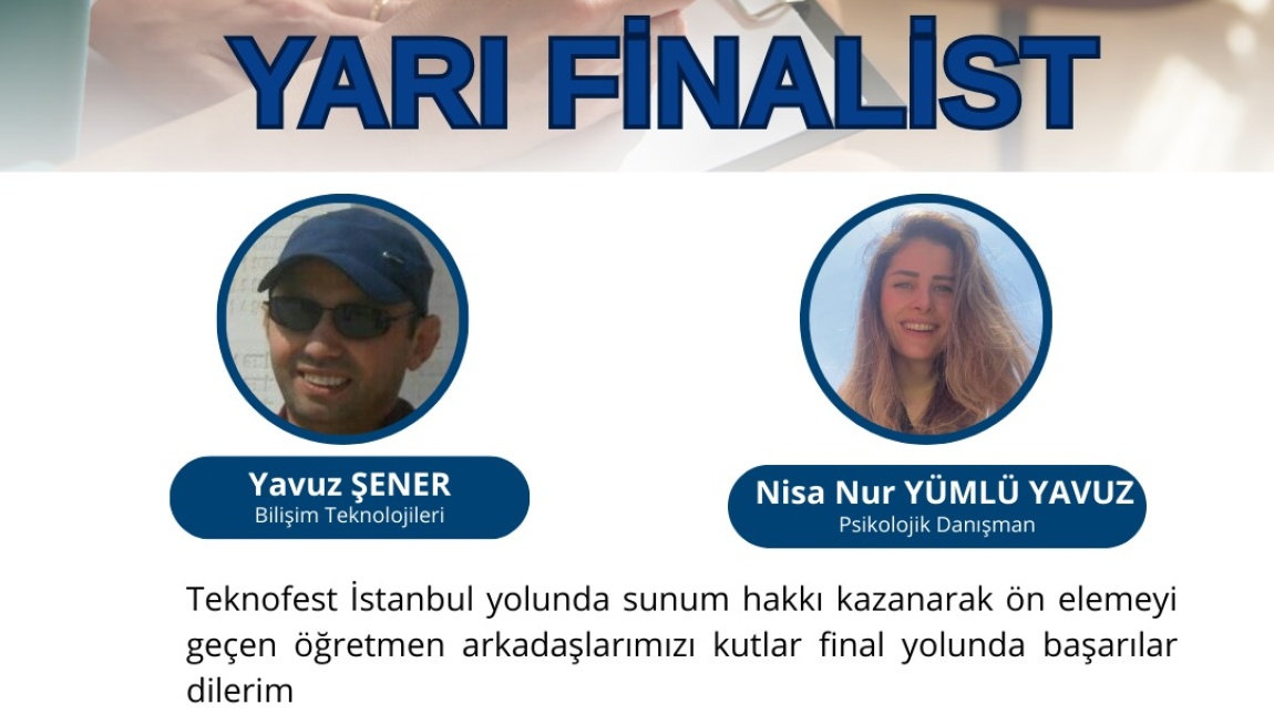 TEKNOFEST İSTANBUL FİNALDEYİZ