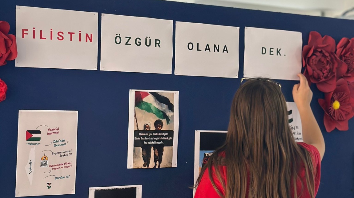 İstiklal Ticaret MTAL’de Filistin’e Destek Farkındalığı